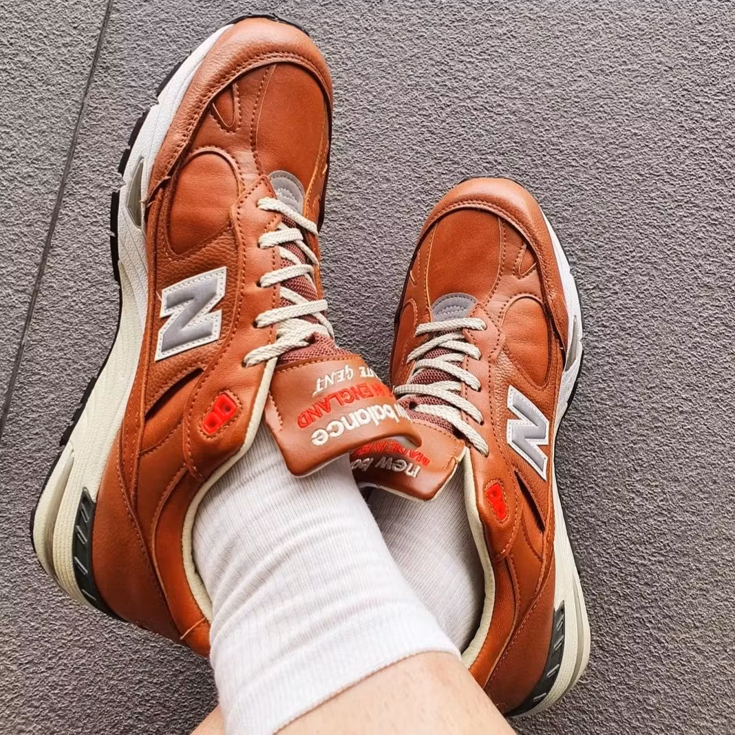 New Balance 991 Made in England 'Elite Gent Pack - Burnt Orange' M991GNB New Balance 991 Made in England 'Elite Gent Pack - Burnt Orange' M991GNB